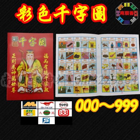 千字图万字图|4D 幸运之图（万字图，万字解梦图） .